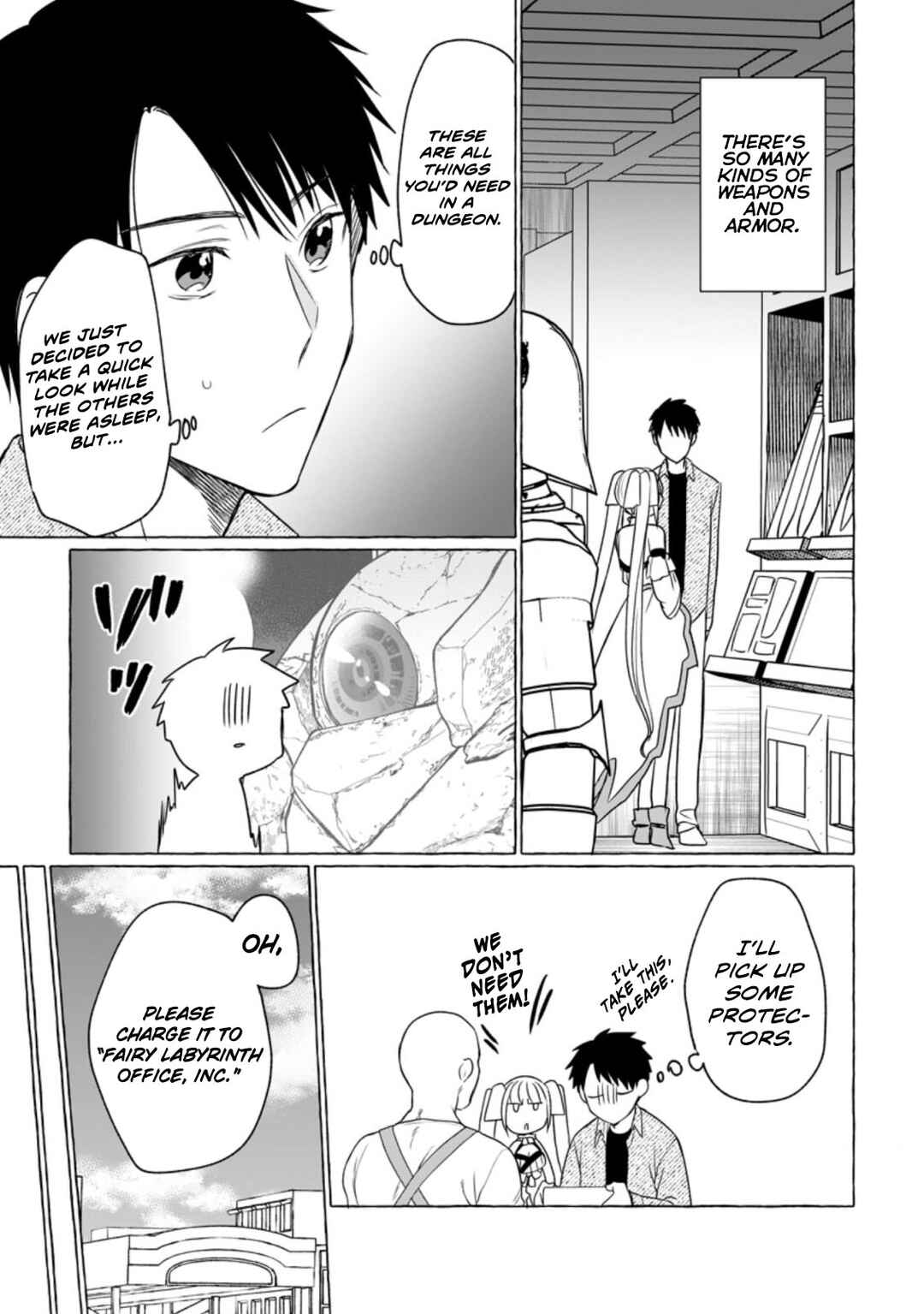Page 13 Chapter 6 Dungeon no Aru Sekai de Kashikoku Sukoyaka ni Ikiru Houhou