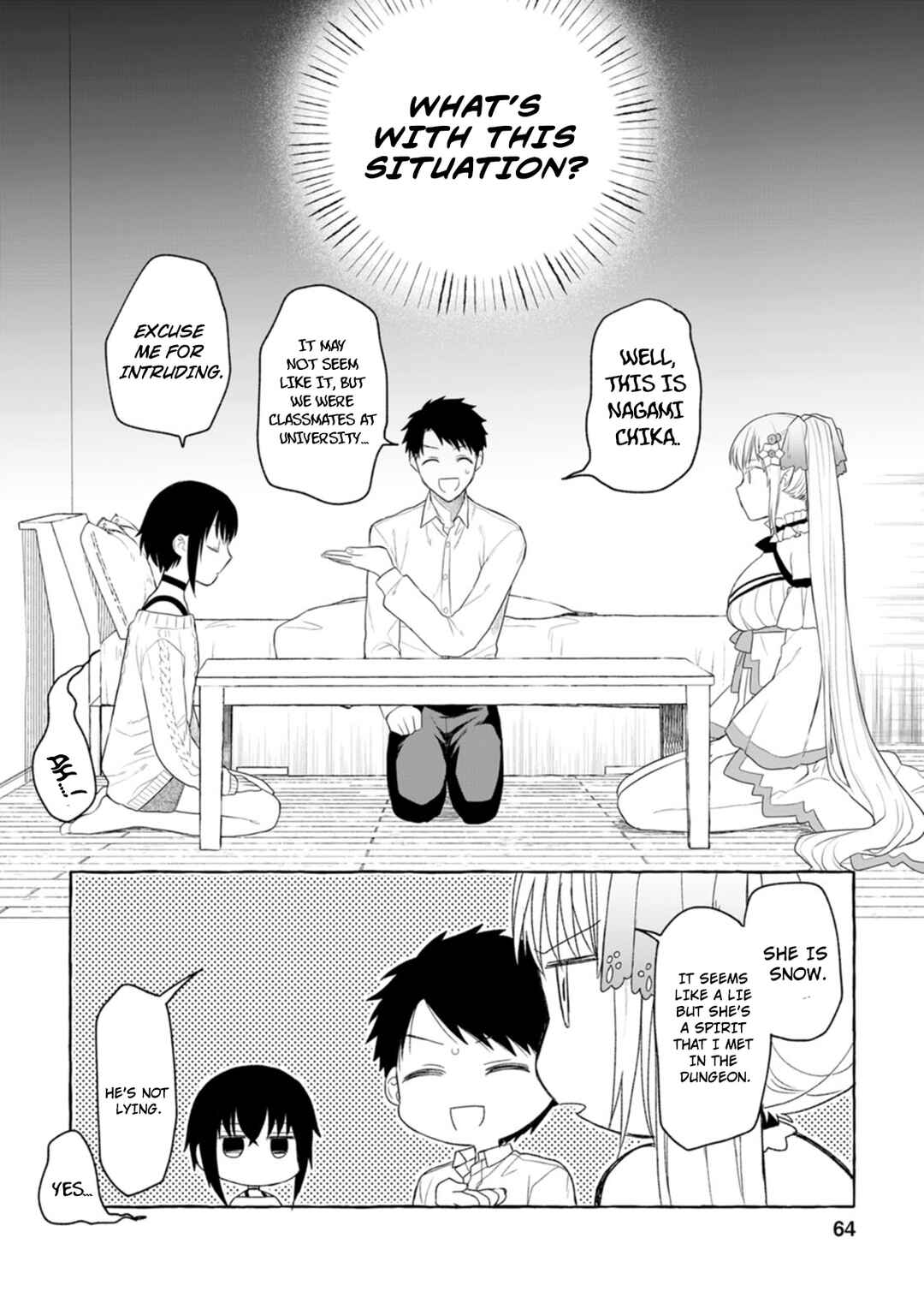 Page 3 Chapter 3 Dungeon no Aru Sekai de Kashikoku Sukoyaka ni Ikiru Houhou