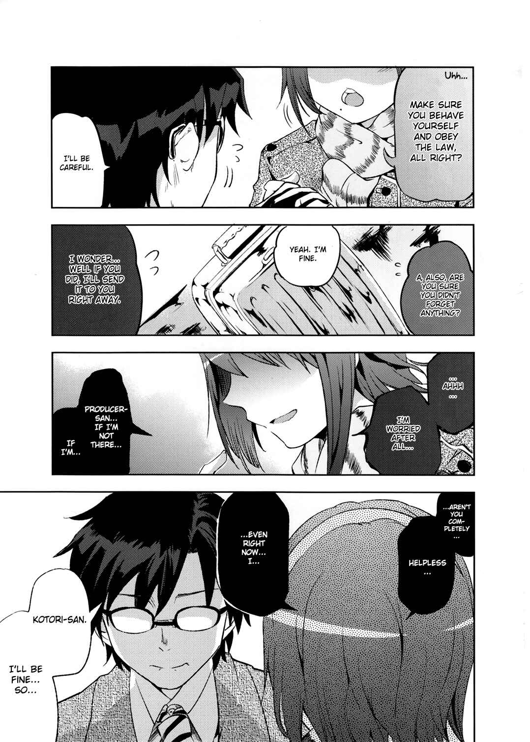 Page 8 Chapter Unknown_c000 THE iDOLM@STER - Sadness, Hello (Doujinshi)