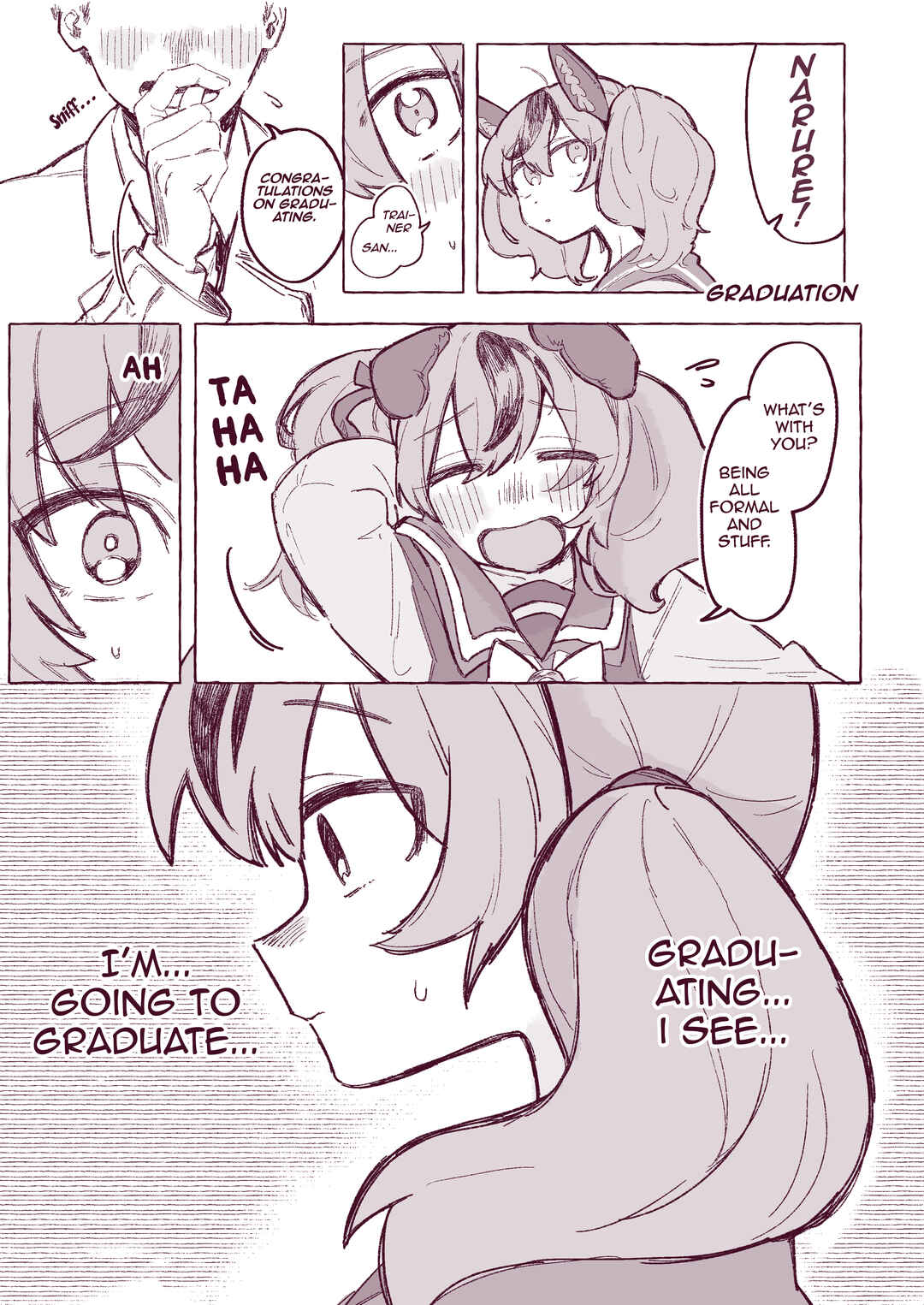 Page 4 Chapter Unknown_3dcc Uma Musume Pretty Derby - A bit matured Nature-San who keeps being together with Trainer-San for some reason! (Doujinshi)