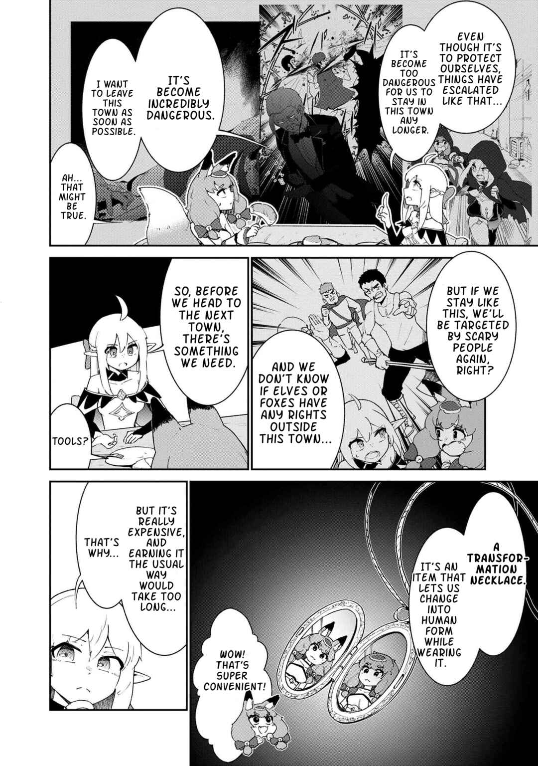 Page 22 Chapter 3.2 Suterare Elf-san wa Sekai de Ichiban Tsuyokute Kawaii!