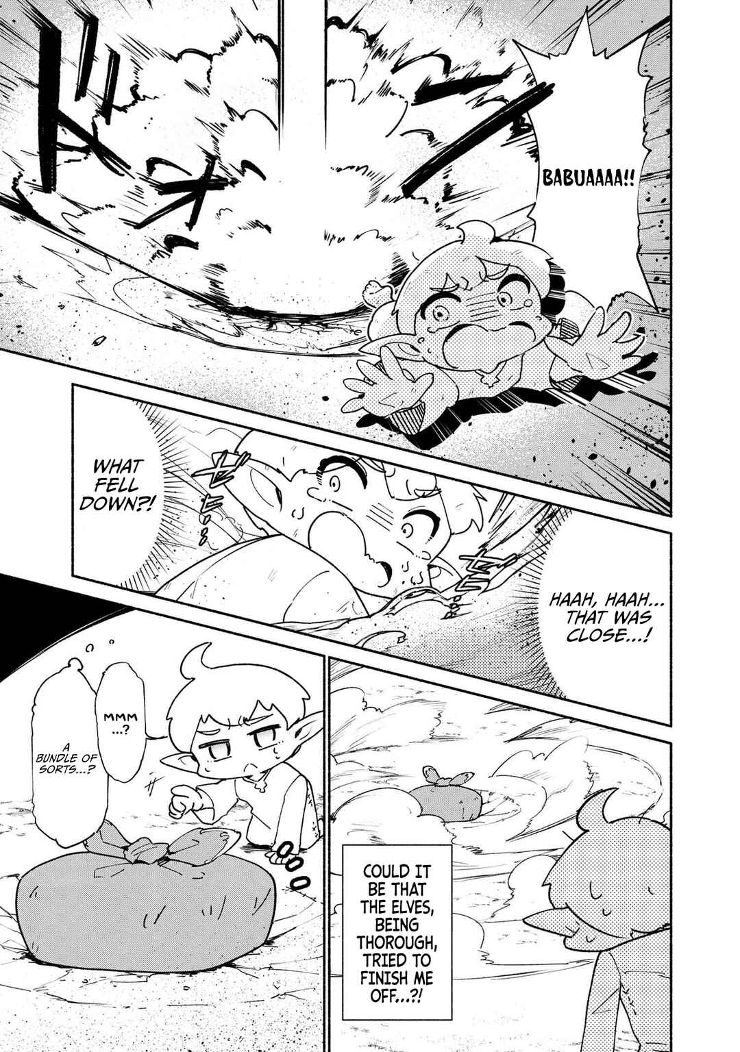 Page 14 Chapter 1.1 Suterare Elf-san wa Sekai de Ichiban Tsuyokute Kawaii!