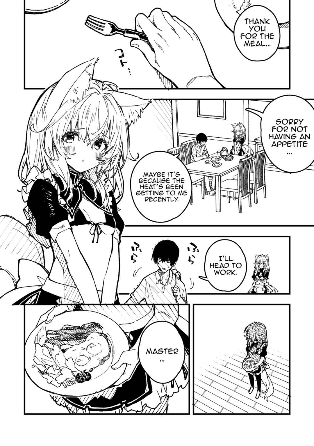 Page 1 Chapter 33 Kemomimi Meido ga Ie ni iru