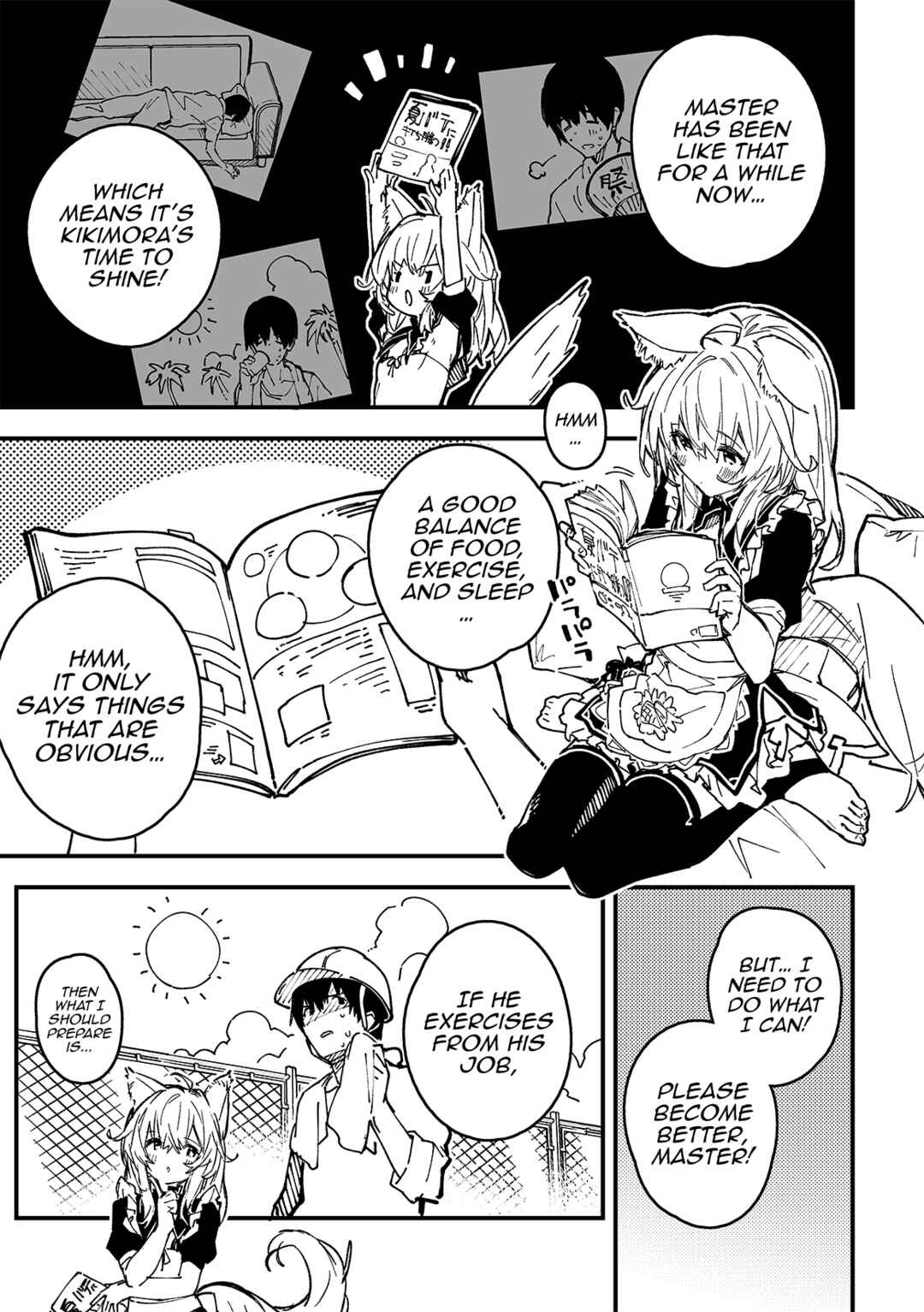 Page 2 Chapter 33 Kemomimi Meido ga Ie ni iru