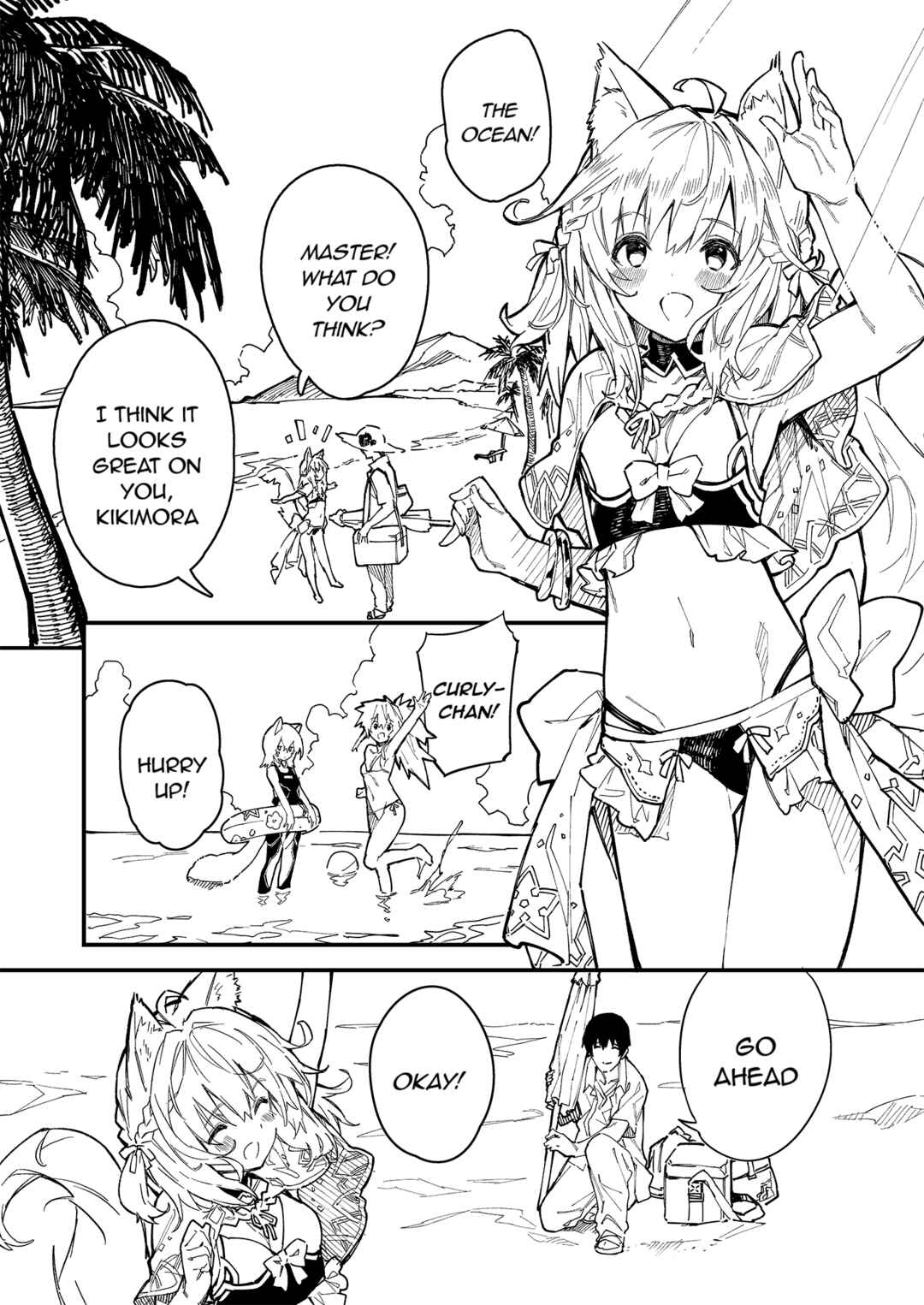 Page 1 Chapter 8 Kemomimi Meido ga Ie ni iru