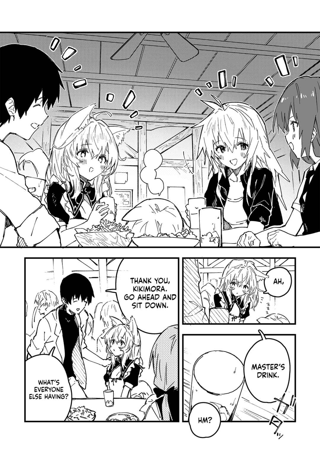 Page 1 Chapter 46 Kemomimi Meido ga Ie ni iru
