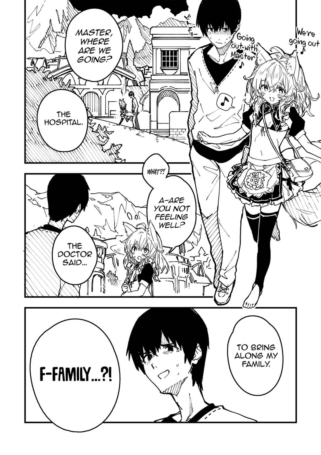 Page 1 Chapter 37 Kemomimi Meido ga Ie ni iru