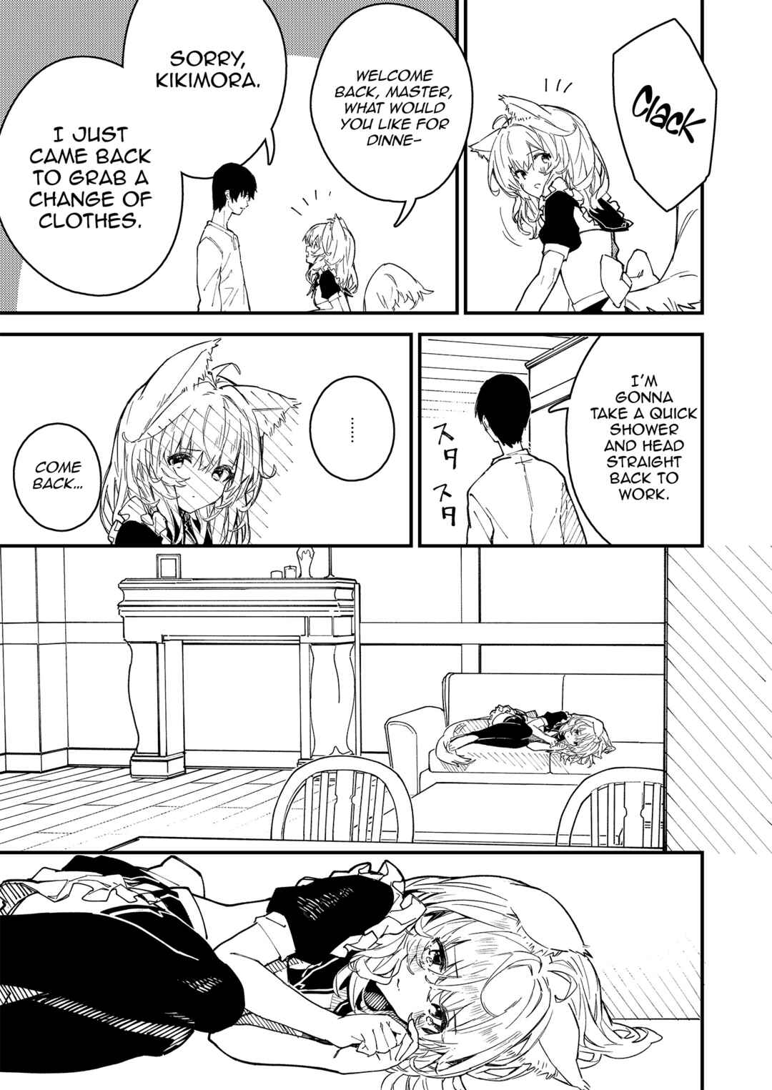 Page 4 Chapter 30 Kemomimi Meido ga Ie ni iru