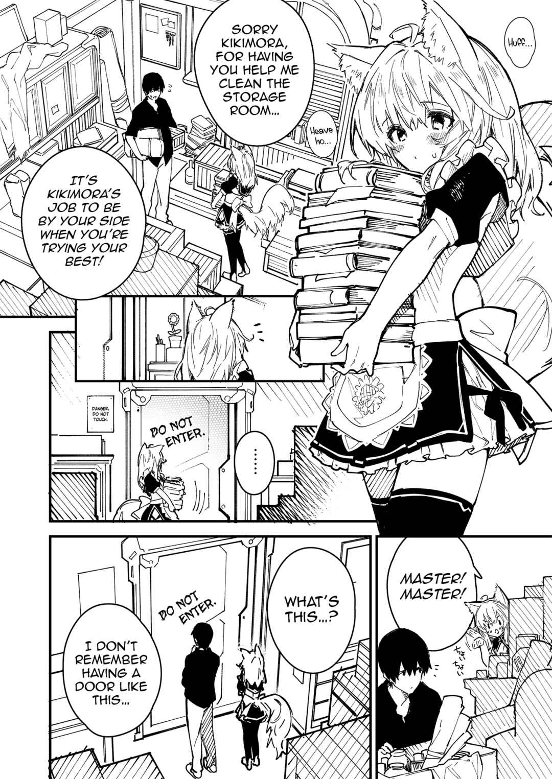 Page 1 Chapter 24 Kemomimi Meido ga Ie ni iru