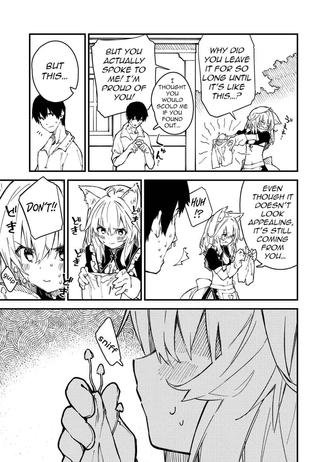Page 4 Chapter 17 Kemomimi Meido ga Ie ni iru