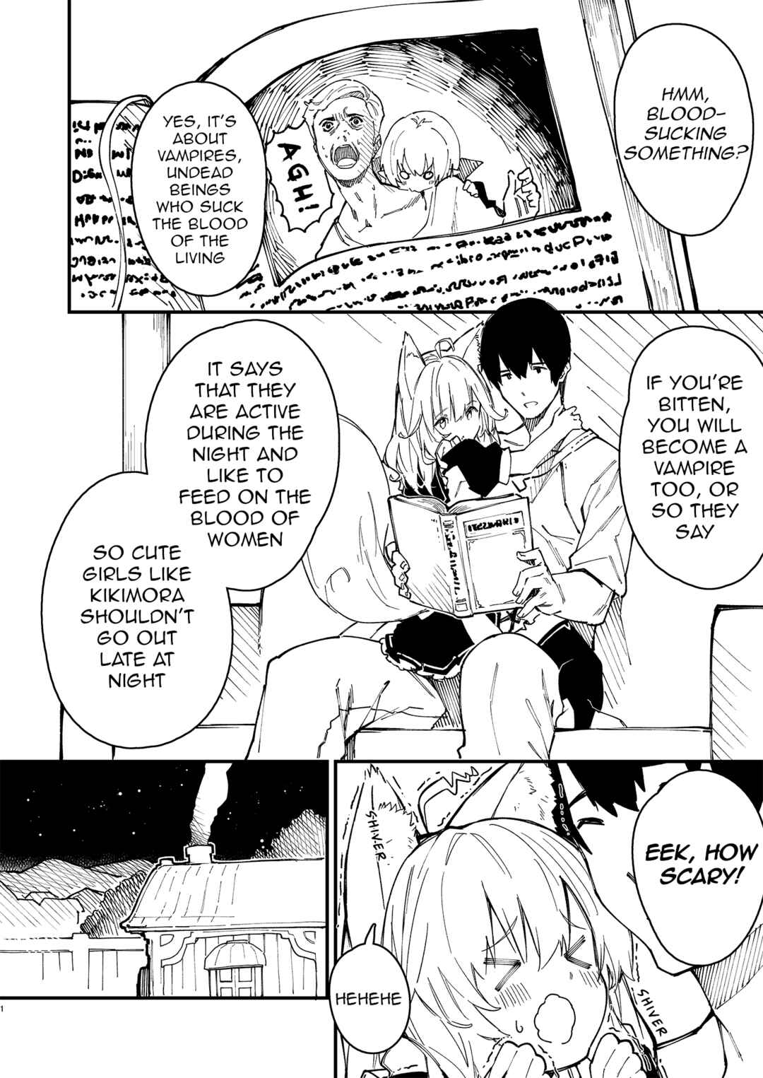 Page 1 Chapter 2 Kemomimi Meido ga Ie ni iru