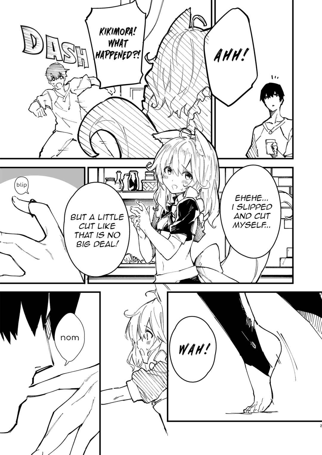 Page 2 Chapter 2 Kemomimi Meido ga Ie ni iru