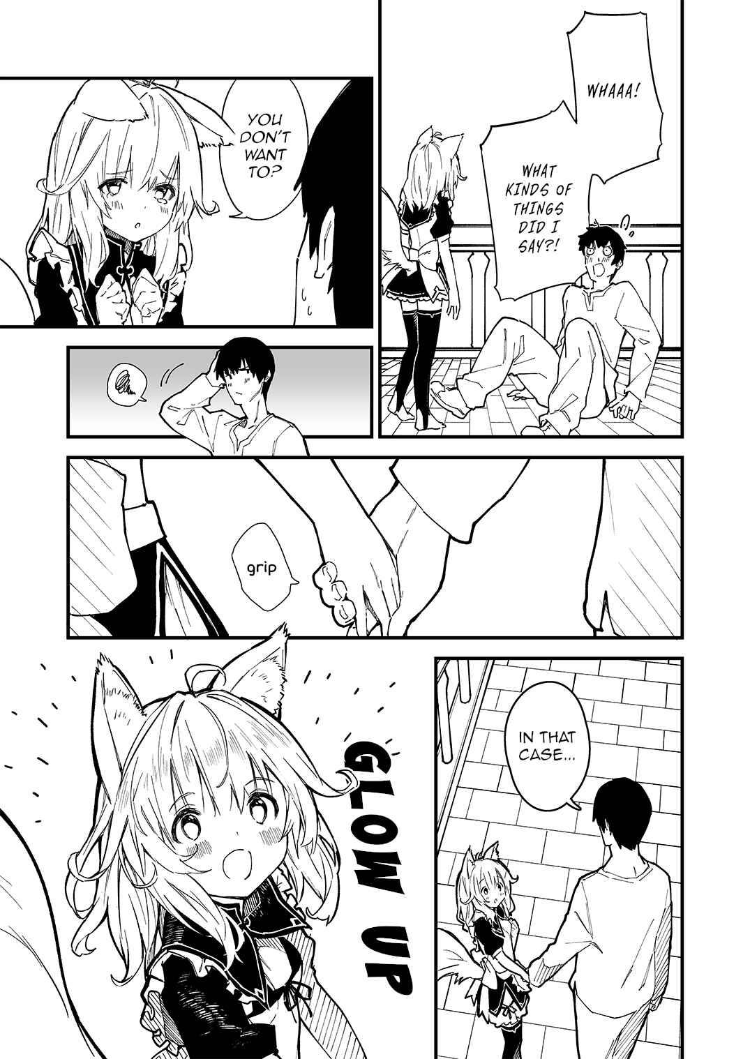 Page 4 Chapter 3 Kemomimi Meido ga Ie ni iru