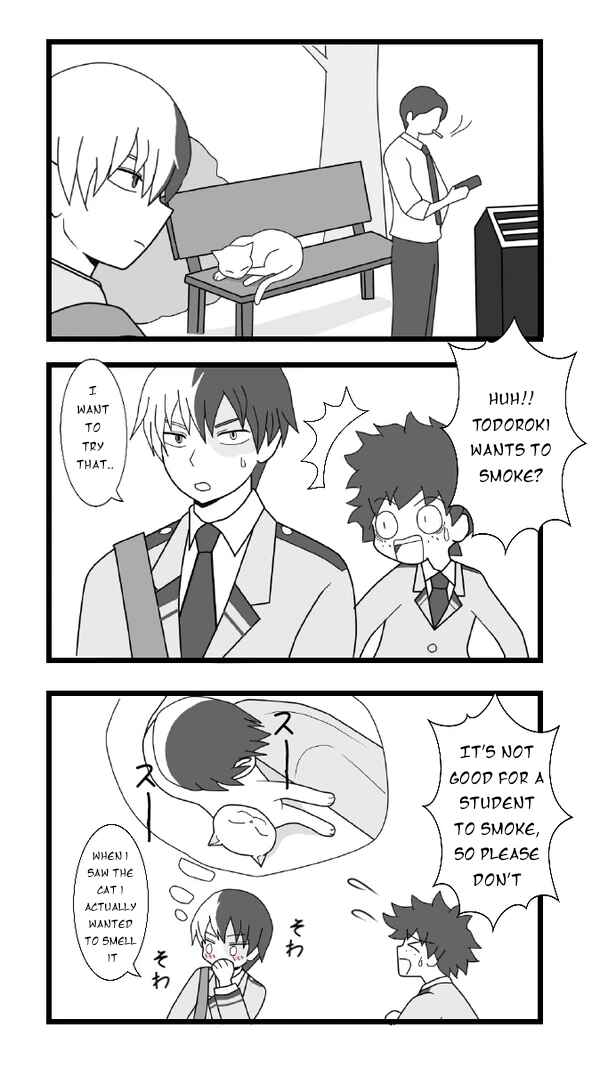 Page 1 Chapter Unknown_7569 Boku no Hero Academia - A Cats Day (Doujinshi)
