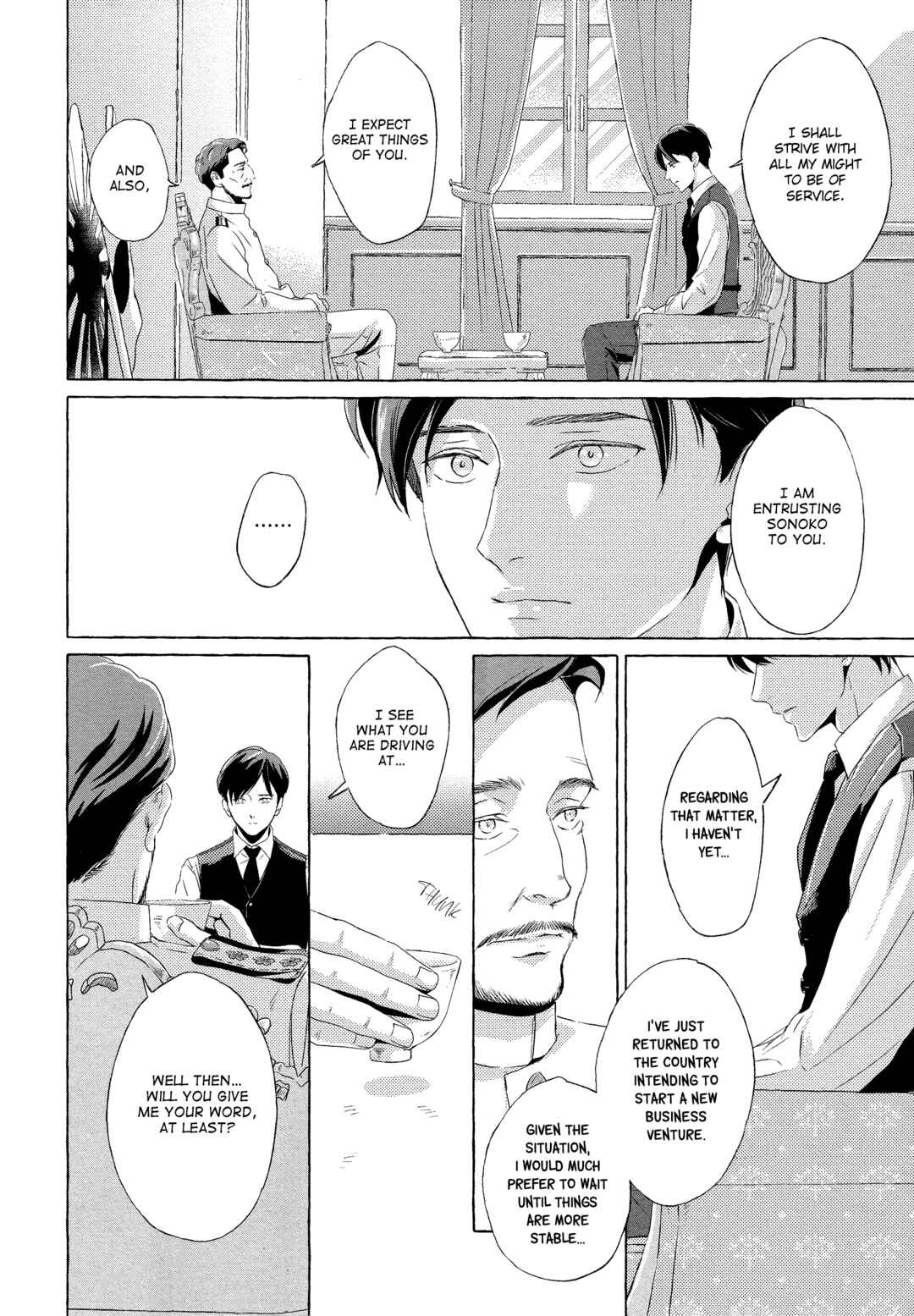 Page 10 Chapter 4 Makotoshiyaka ni Mau Hana wa