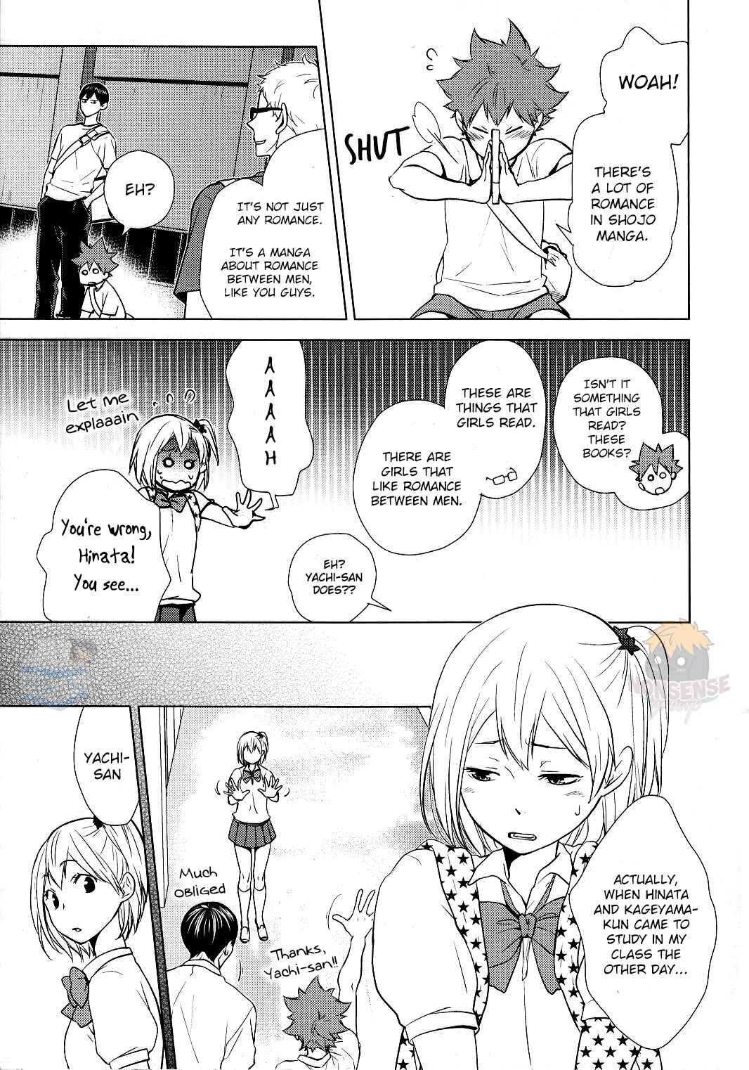 Page 7 Chapter Unknown_30e5 Haikyuu!! -Lovemaking Techniques Learned from BL Manga (Doujinshi)