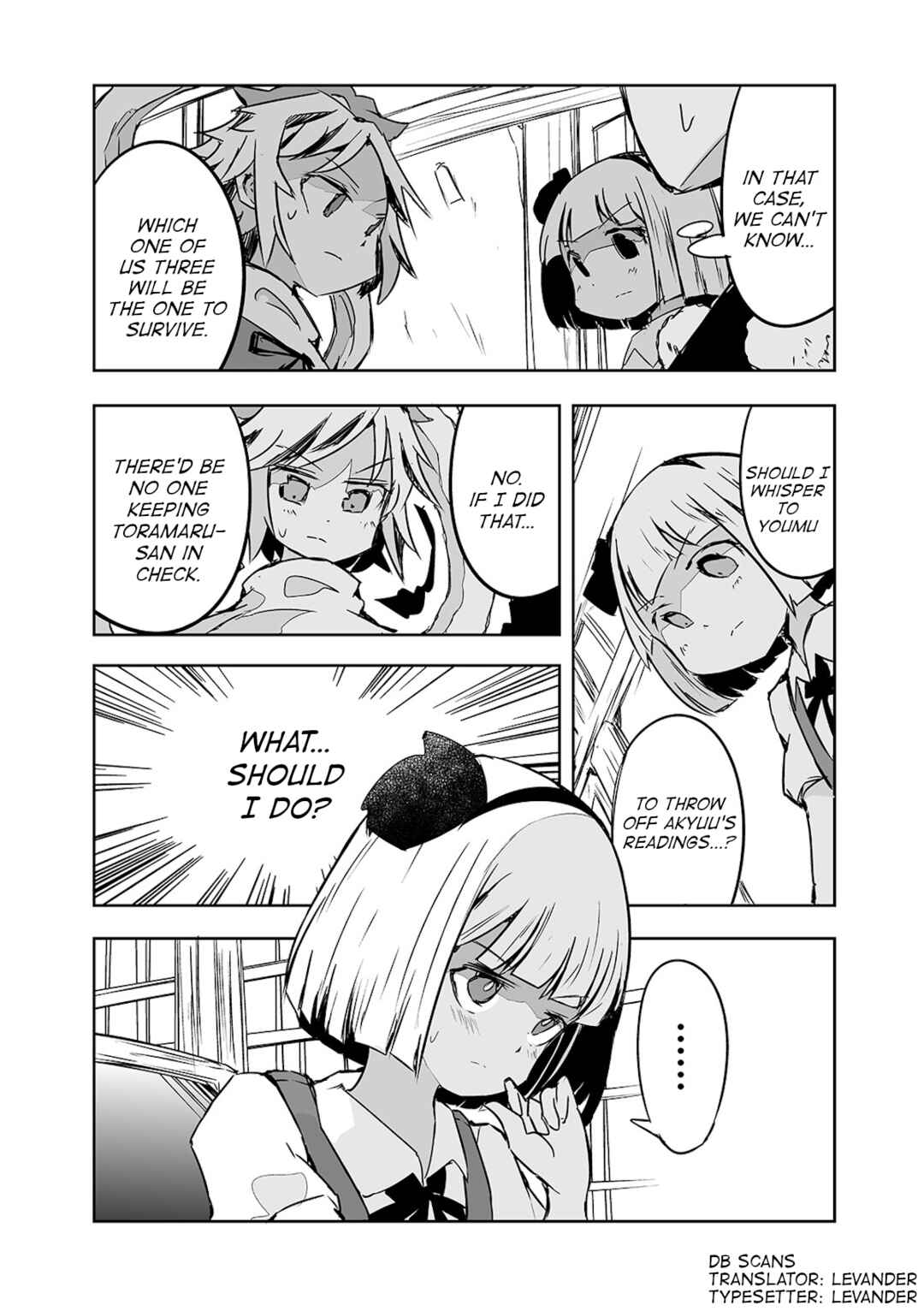 Page 24 Chapter 21 Touhou - The Tiles That I Cannot Cut Are Next to None!