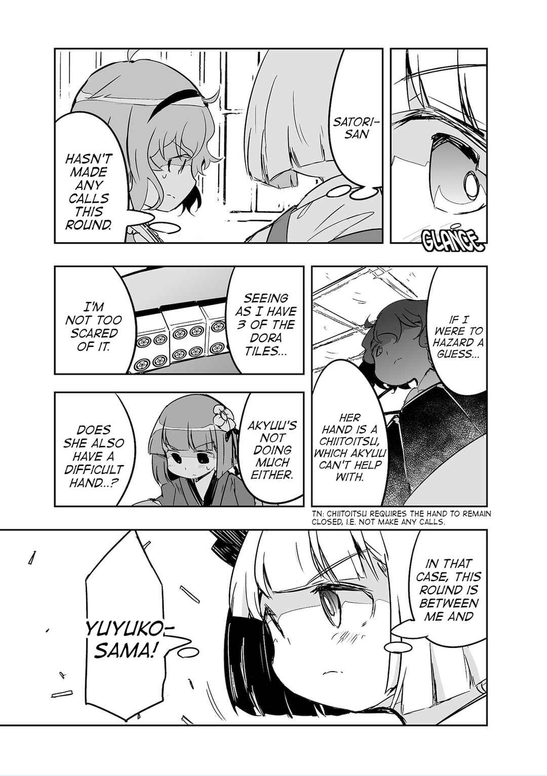 Page 9 Chapter 27 Touhou - The Tiles That I Cannot Cut Are Next to None!