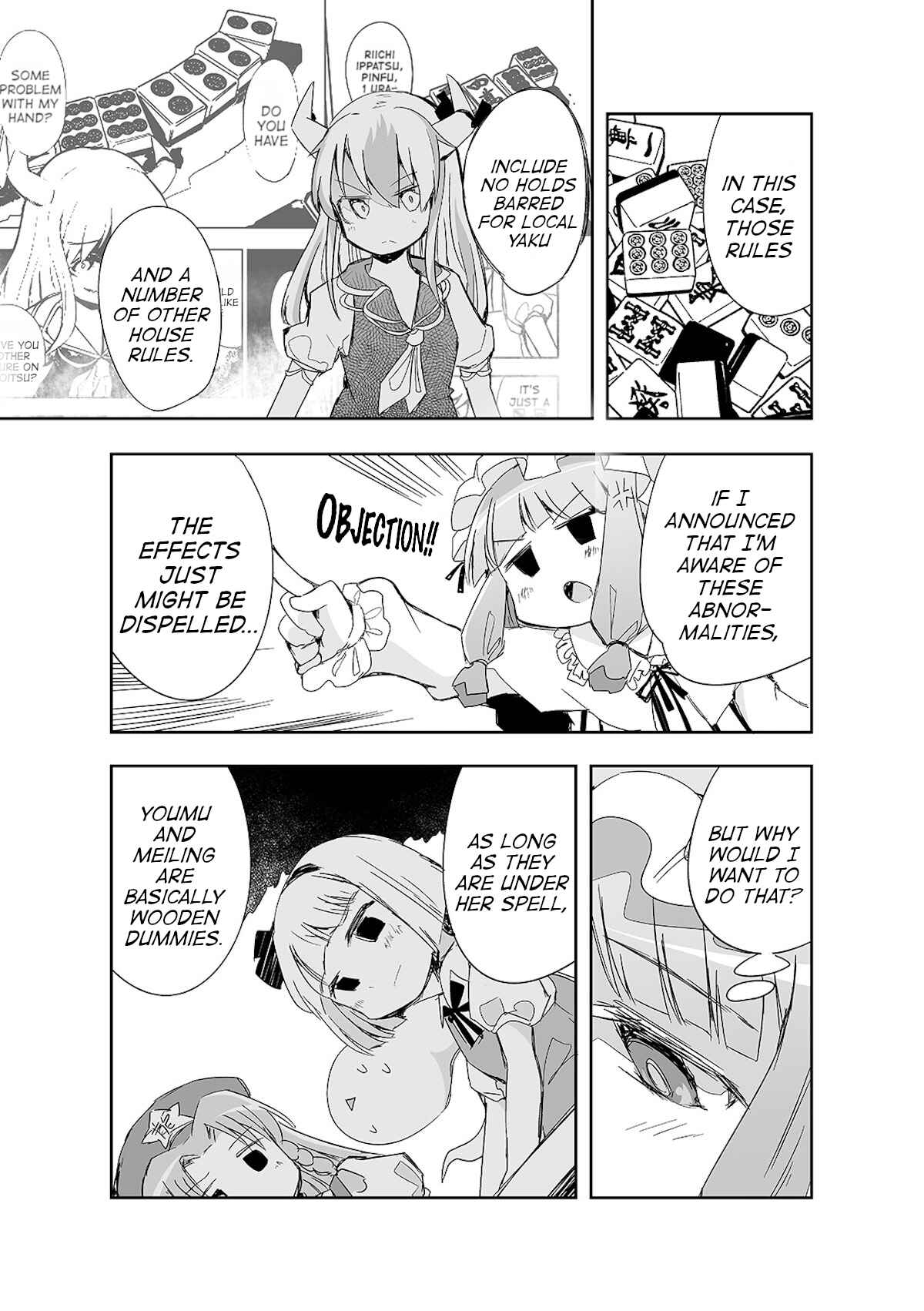 Page 24 Chapter 9 Touhou - The Tiles That I Cannot Cut Are Next to None!