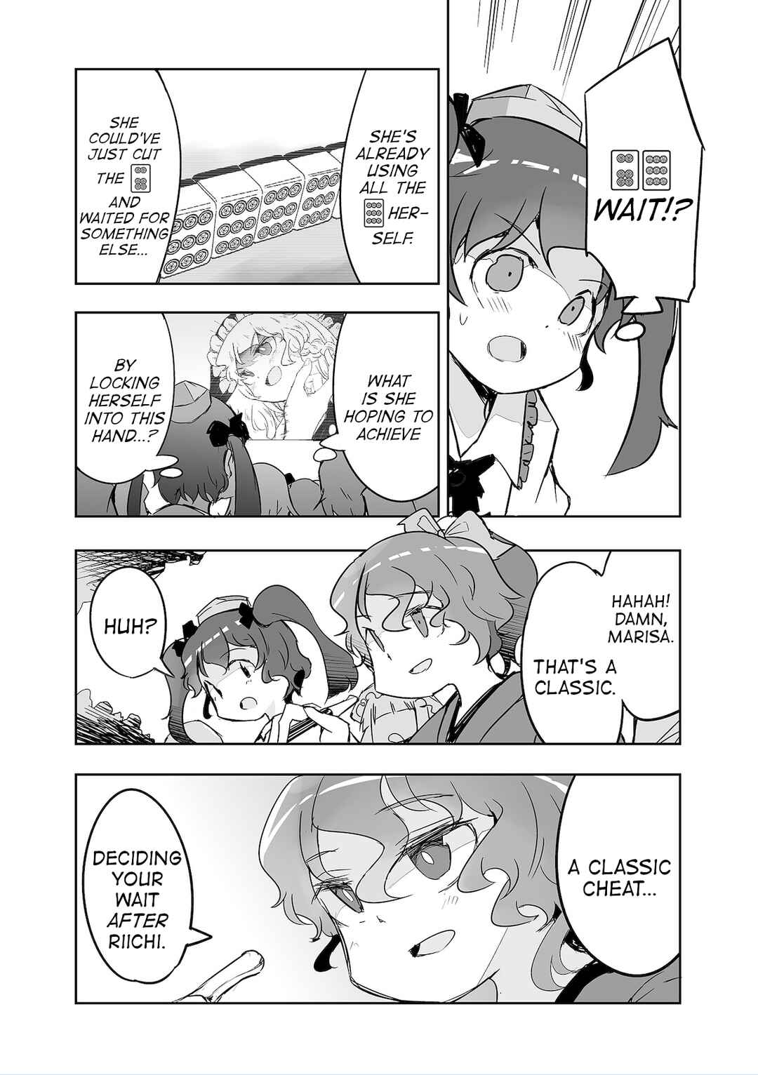 Page 8 Chapter 31 Touhou - The Tiles That I Cannot Cut Are Next to None!