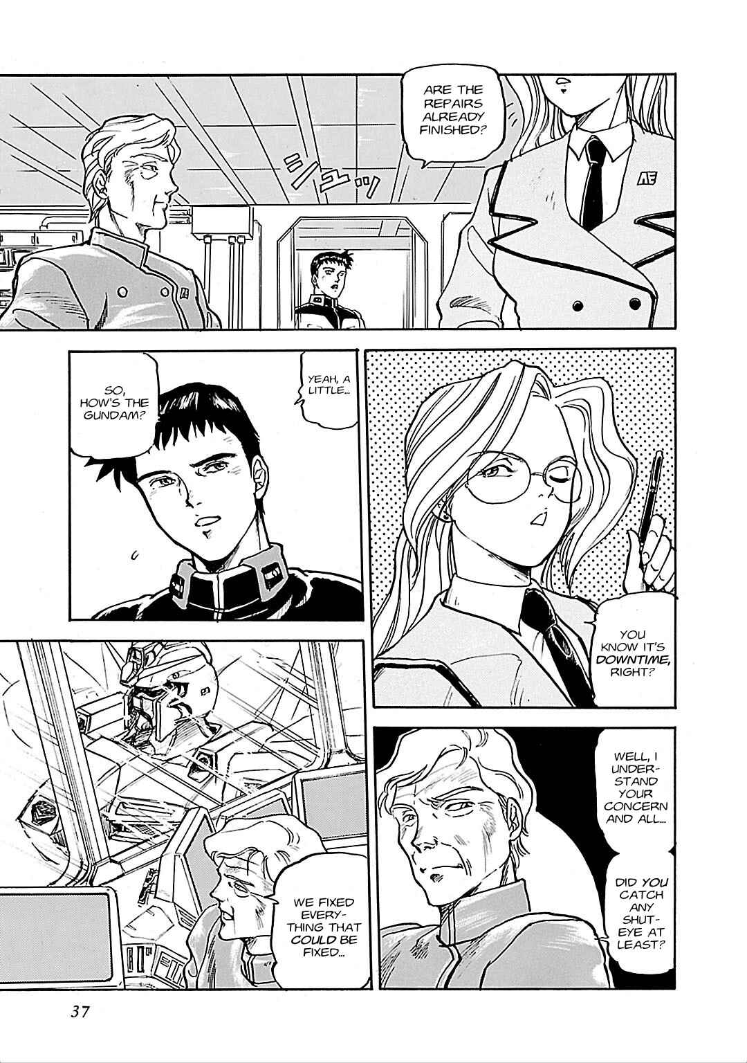 Page 9 Chapter 2 Mobile Suit Gundam Silhouette Formula 91 in U.C. 0123