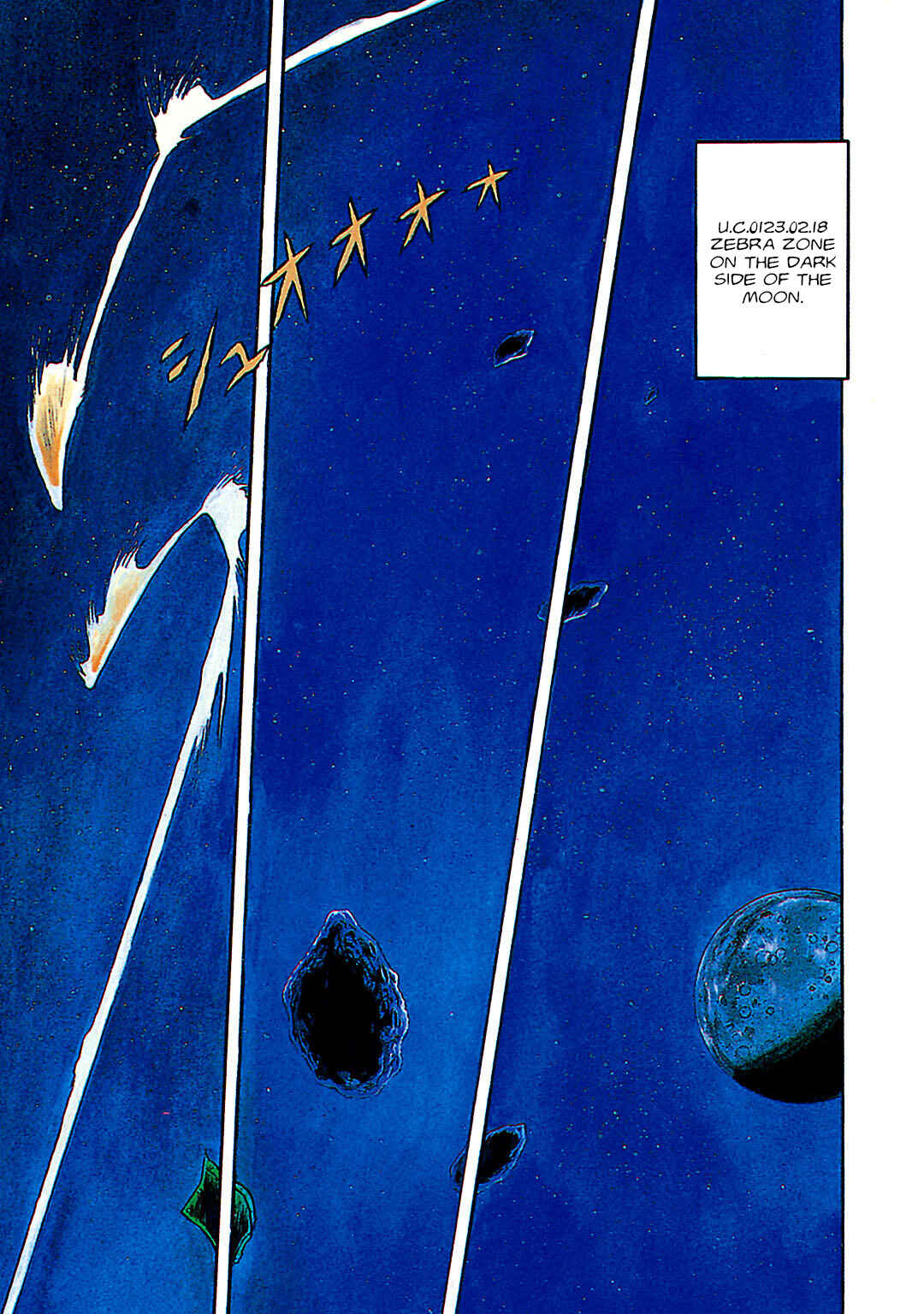 Page 1 Chapter 1 Mobile Suit Gundam Silhouette Formula 91 in U.C. 0123