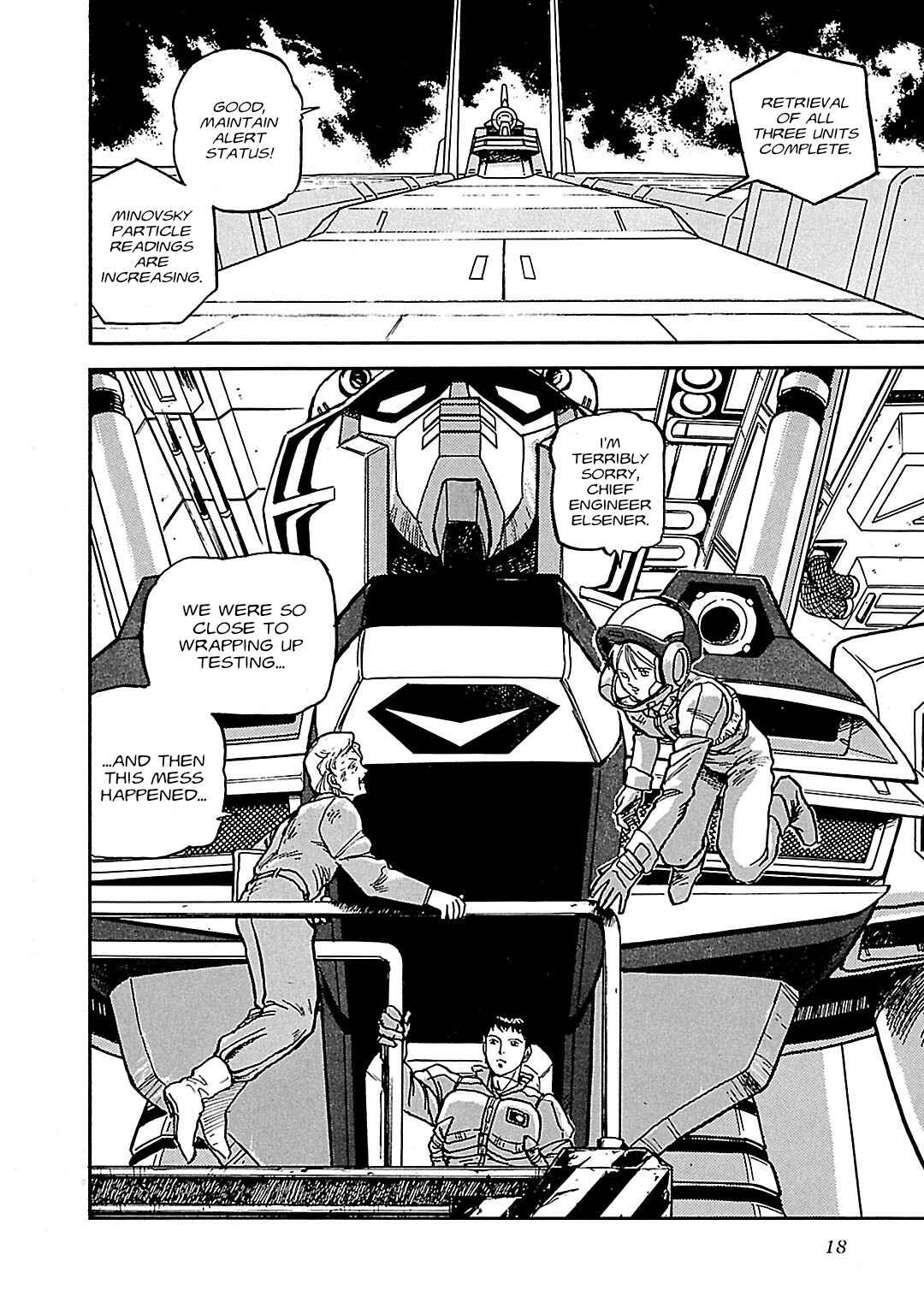 Page 10 Chapter 1 Mobile Suit Gundam Silhouette Formula 91 in U.C. 0123