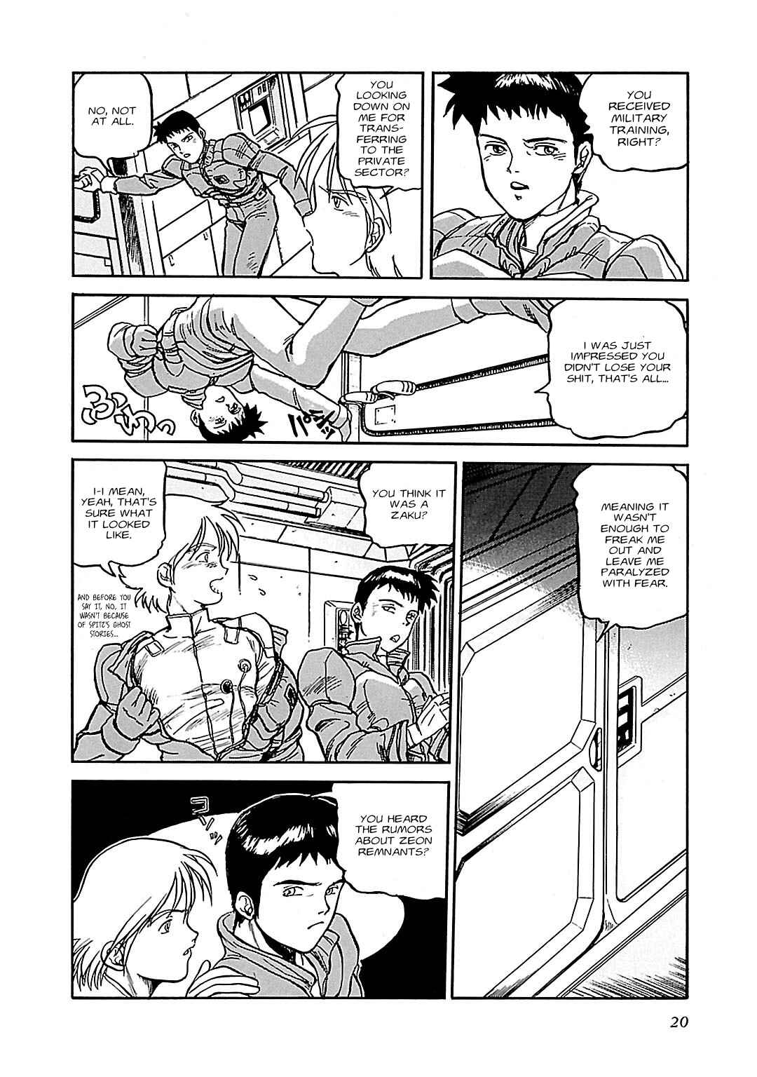 Page 12 Chapter 1 Mobile Suit Gundam Silhouette Formula 91 in U.C. 0123
