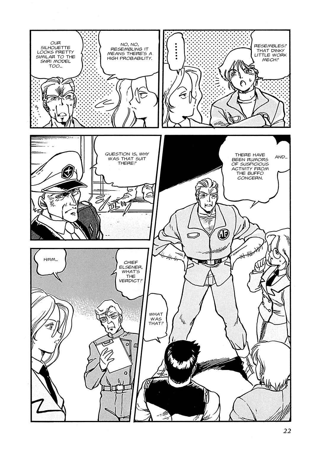 Page 14 Chapter 1 Mobile Suit Gundam Silhouette Formula 91 in U.C. 0123