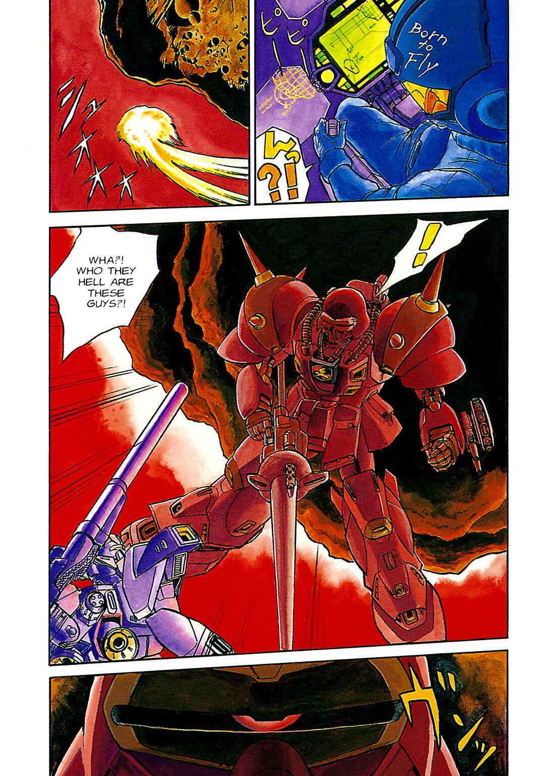 Page 3 Chapter 1 Mobile Suit Gundam Silhouette Formula 91 in U.C. 0123