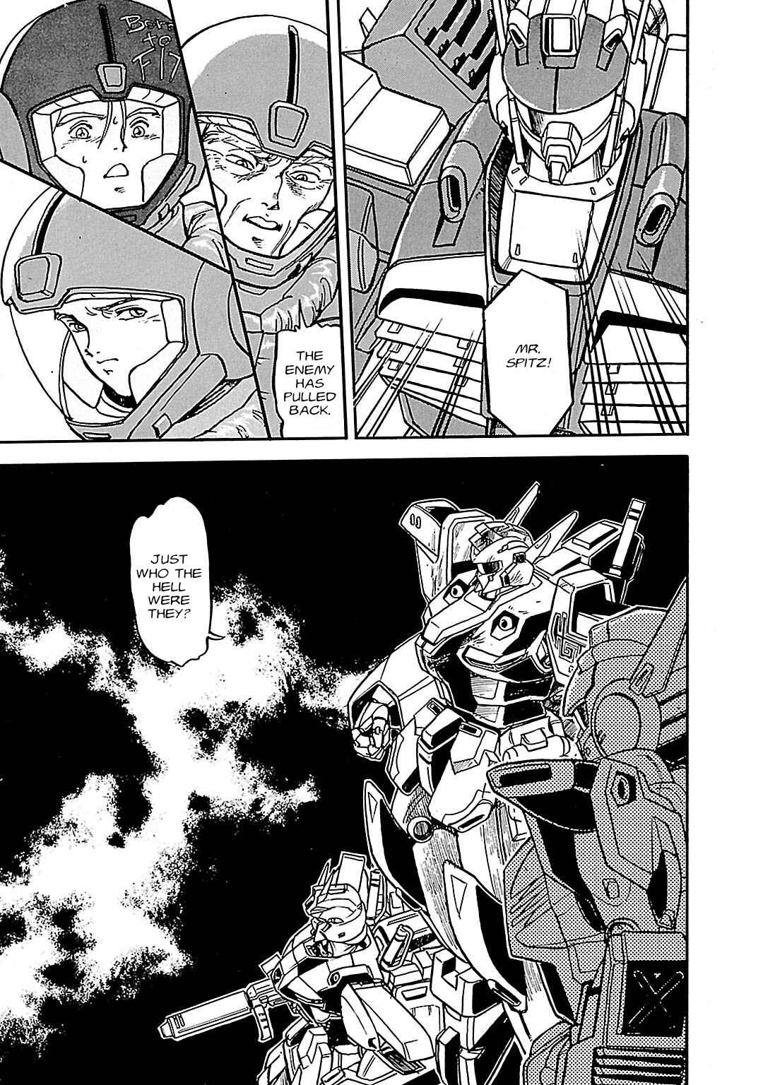 Page 9 Chapter 1 Mobile Suit Gundam Silhouette Formula 91 in U.C. 0123