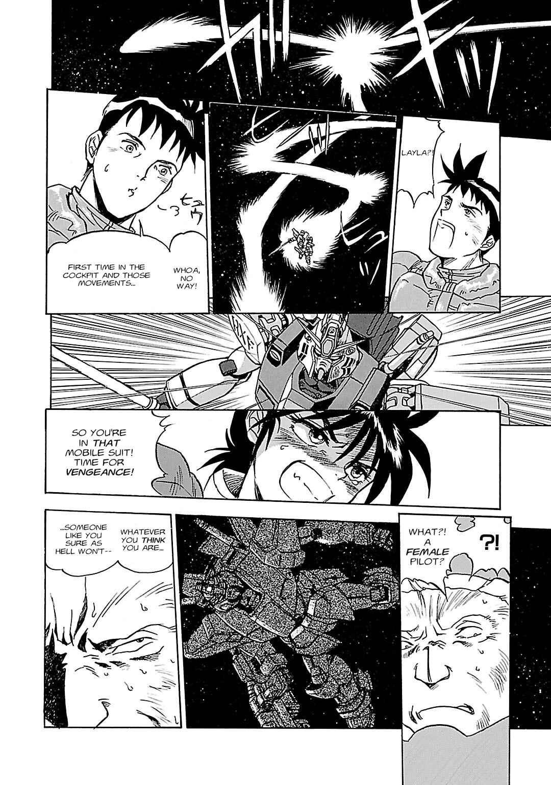 Page 14 Chapter 10 Mobile Suit Gundam Silhouette Formula 91 in U.C. 0123