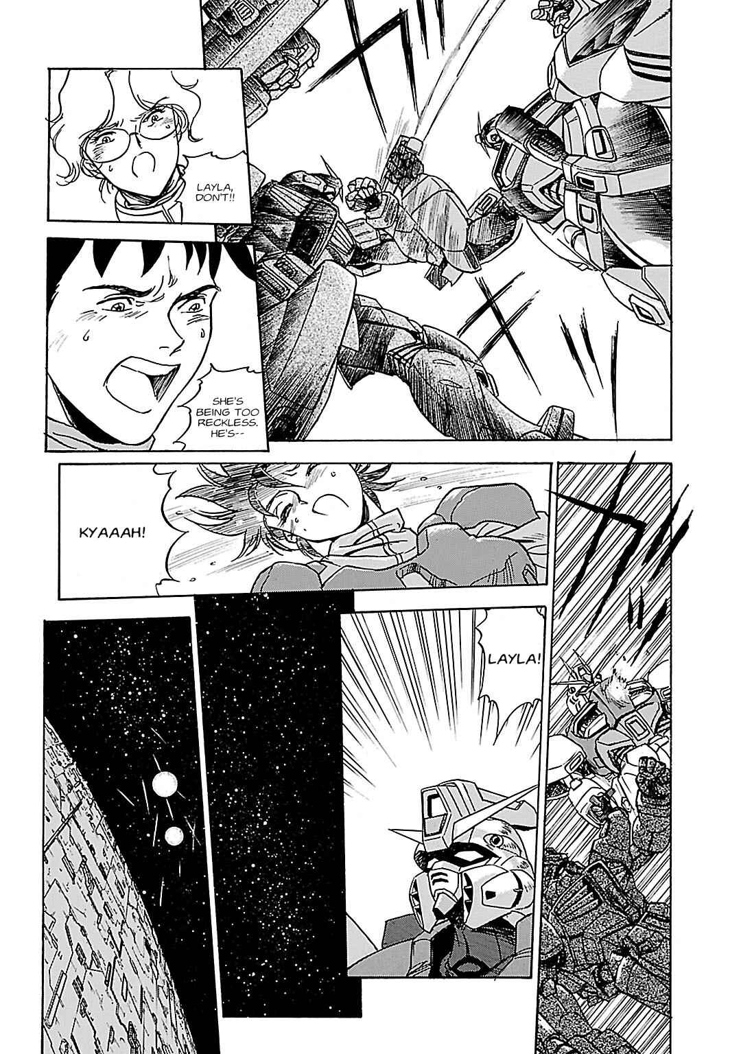 Page 15 Chapter 10 Mobile Suit Gundam Silhouette Formula 91 in U.C. 0123