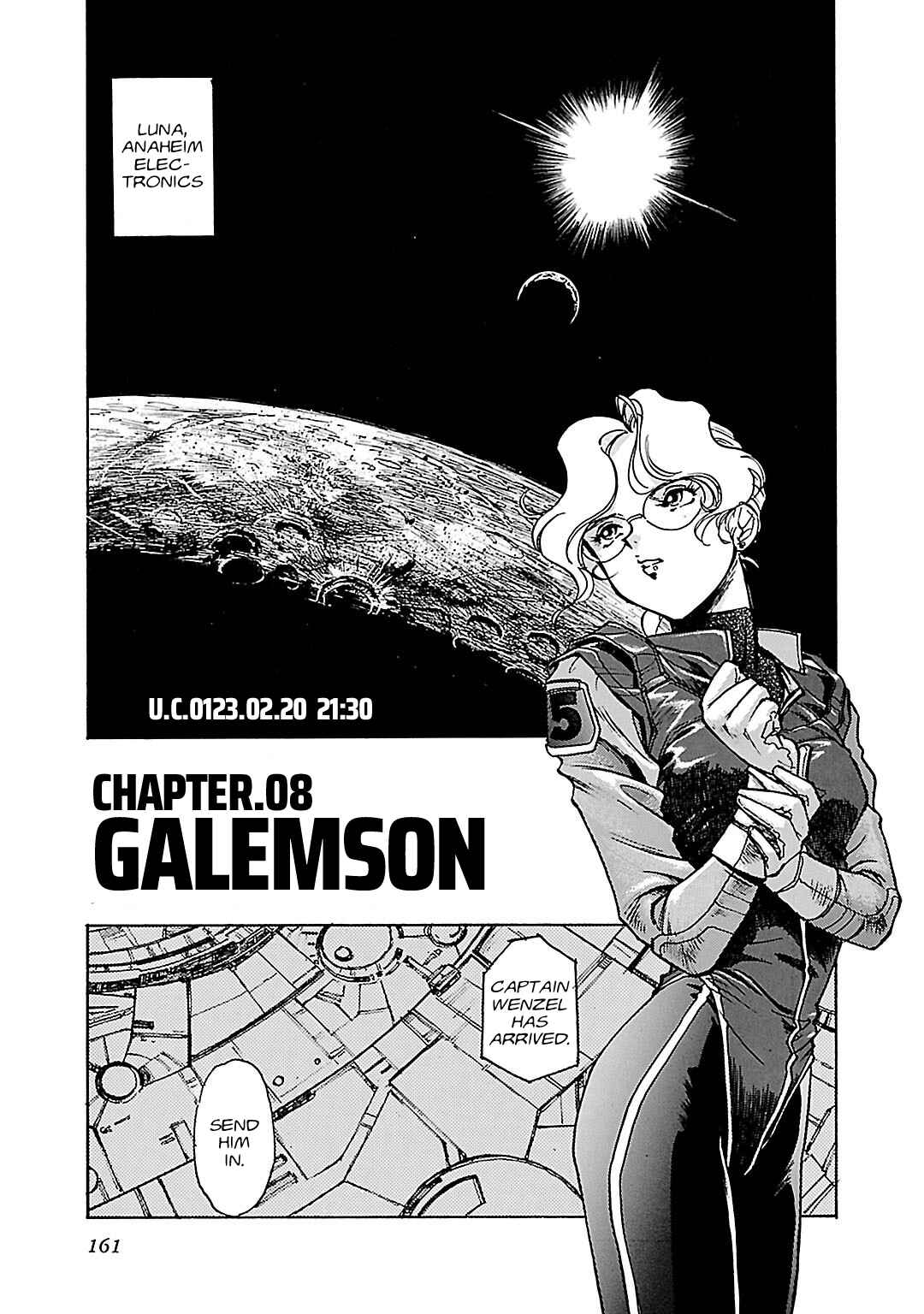 Page 1 Chapter 8 Mobile Suit Gundam Silhouette Formula 91 in U.C. 0123