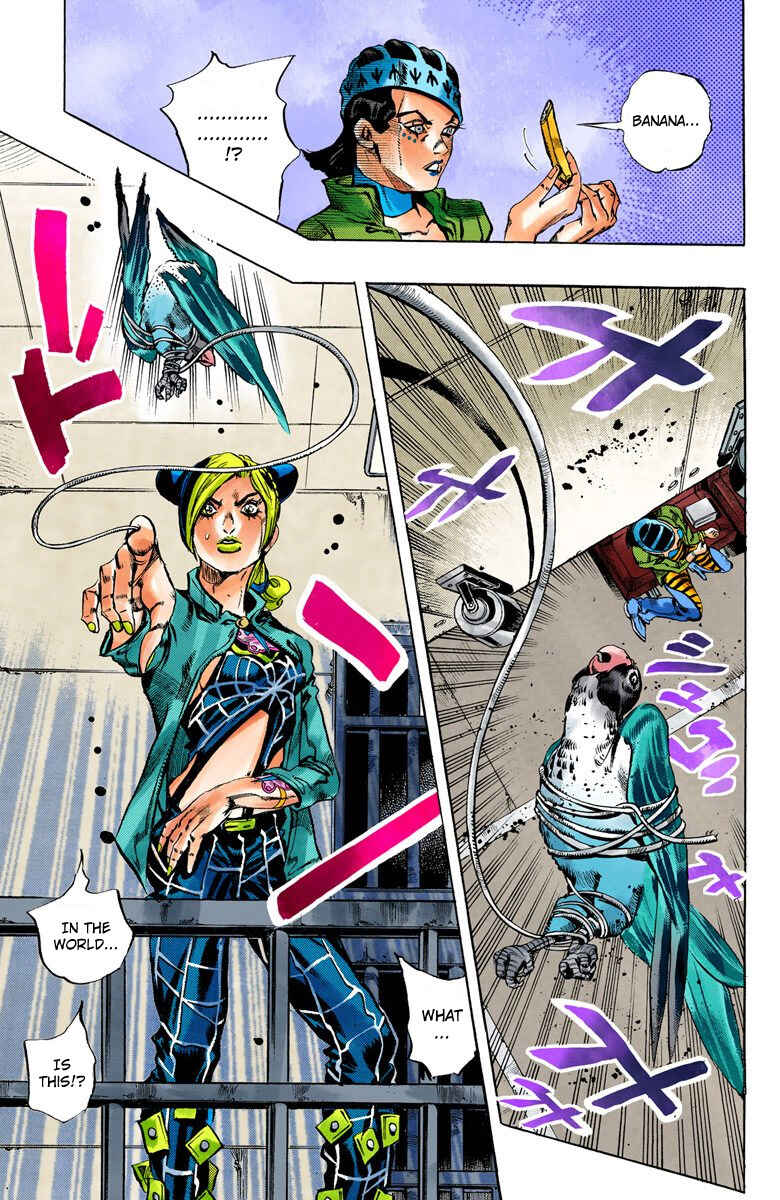 Page 16 Chapter 5 JoJos Bizarre Adventure, Part 6: Stone Ocean (Official Colored)