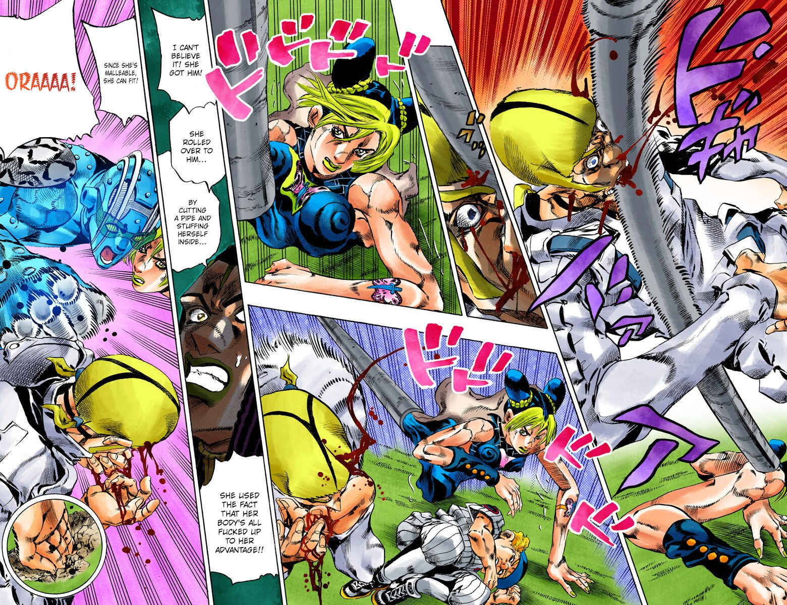 Page 11 Chapter 132 JoJos Bizarre Adventure, Part 6: Stone Ocean (Official Colored)