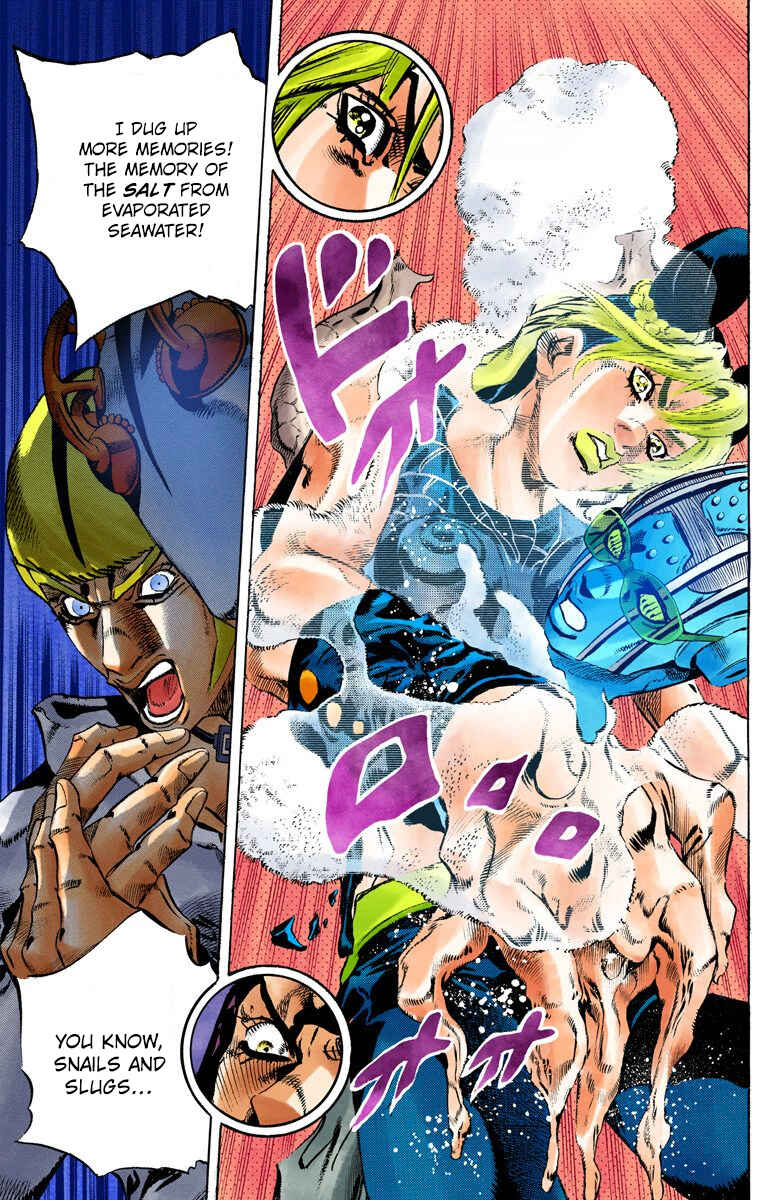 Page 13 Chapter 132 JoJos Bizarre Adventure, Part 6: Stone Ocean (Official Colored)