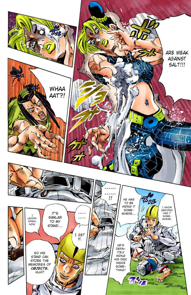 Page 14 Chapter 132 JoJos Bizarre Adventure, Part 6: Stone Ocean (Official Colored)