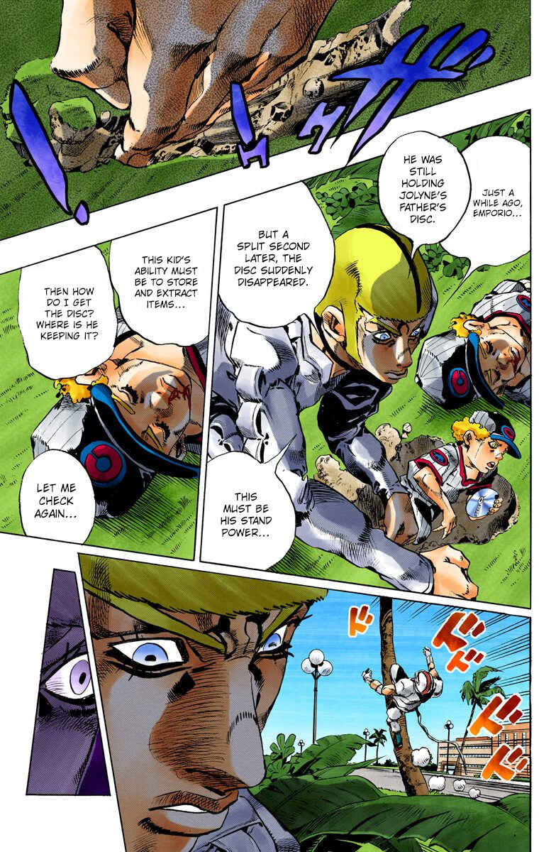 Page 8 Chapter 132 JoJos Bizarre Adventure, Part 6: Stone Ocean (Official Colored)