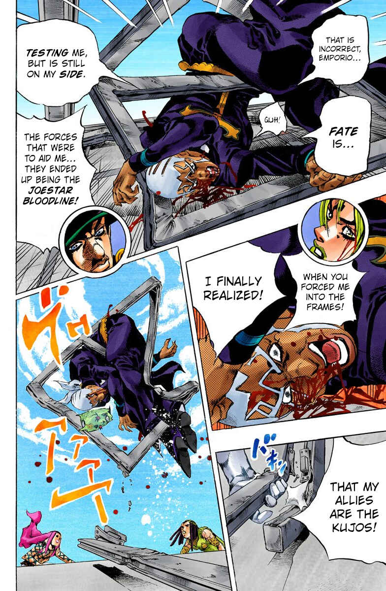 Page 17 Chapter 147 JoJos Bizarre Adventure, Part 6: Stone Ocean (Official Colored)