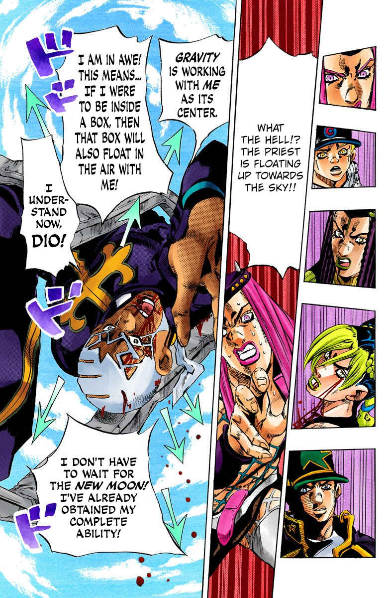 Page 18 Chapter 147 JoJos Bizarre Adventure, Part 6: Stone Ocean (Official Colored)