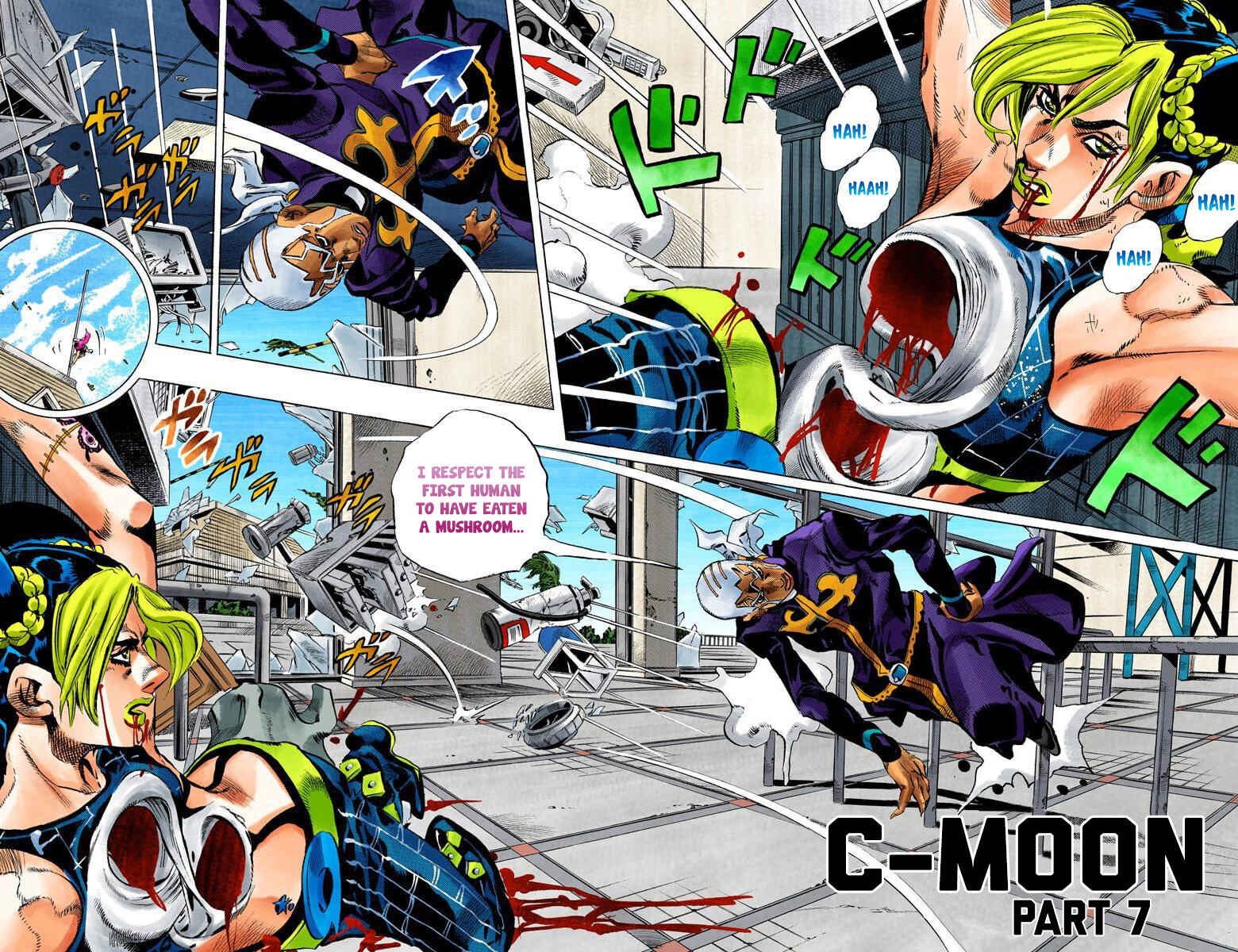 Page 3 Chapter 147 JoJos Bizarre Adventure, Part 6: Stone Ocean (Official Colored)