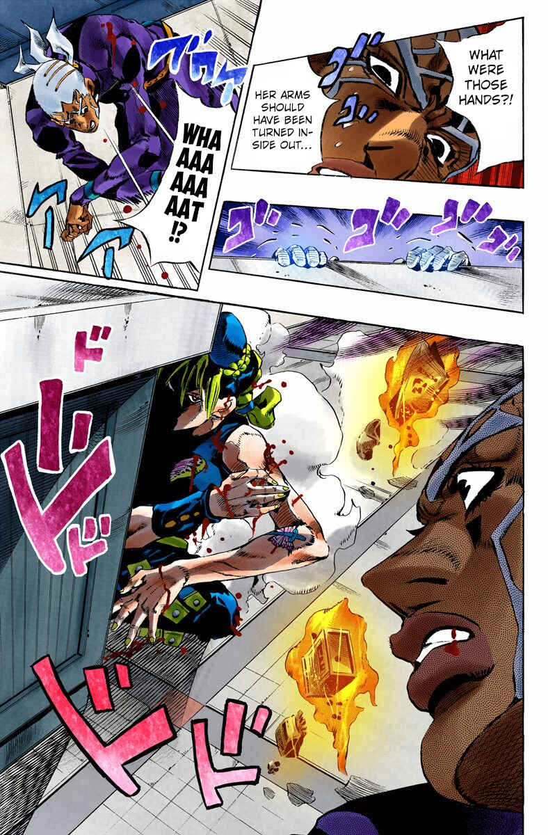 Page 13 Chapter 146 JoJos Bizarre Adventure, Part 6: Stone Ocean (Official Colored)