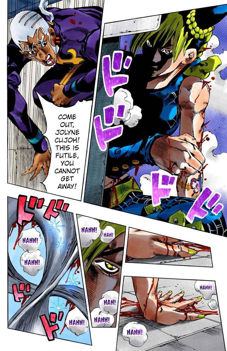 Page 14 Chapter 146 JoJos Bizarre Adventure, Part 6: Stone Ocean (Official Colored)
