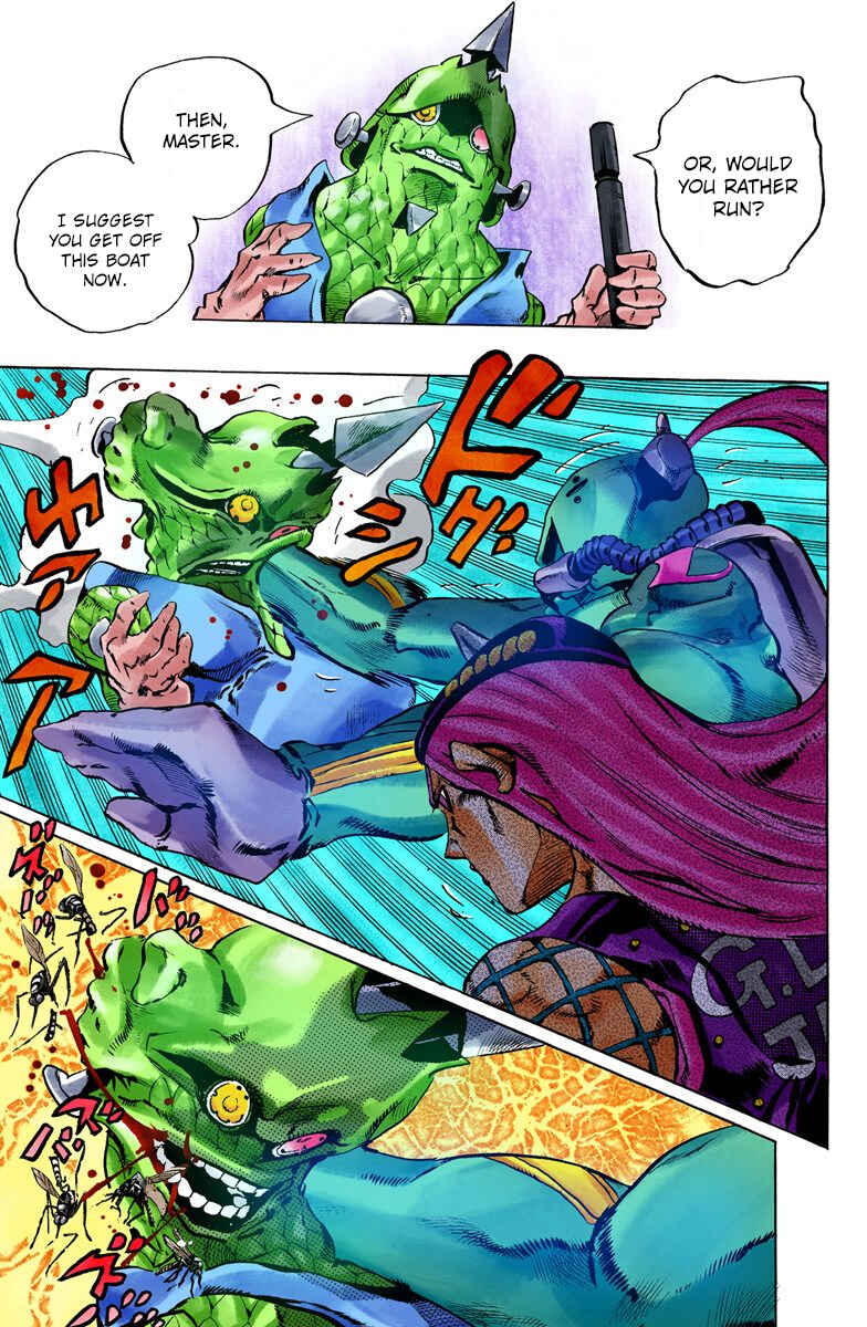 Page 16 Chapter 82 JoJos Bizarre Adventure, Part 6: Stone Ocean (Official Colored)