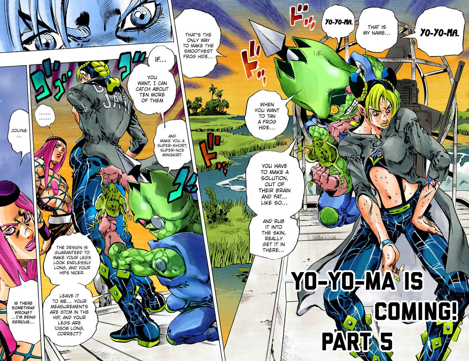 Page 3 Chapter 82 JoJos Bizarre Adventure, Part 6: Stone Ocean (Official Colored)