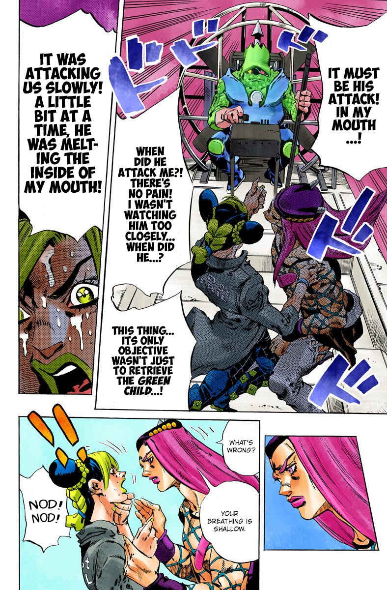 Page 13 Chapter 81 JoJos Bizarre Adventure, Part 6: Stone Ocean (Official Colored)