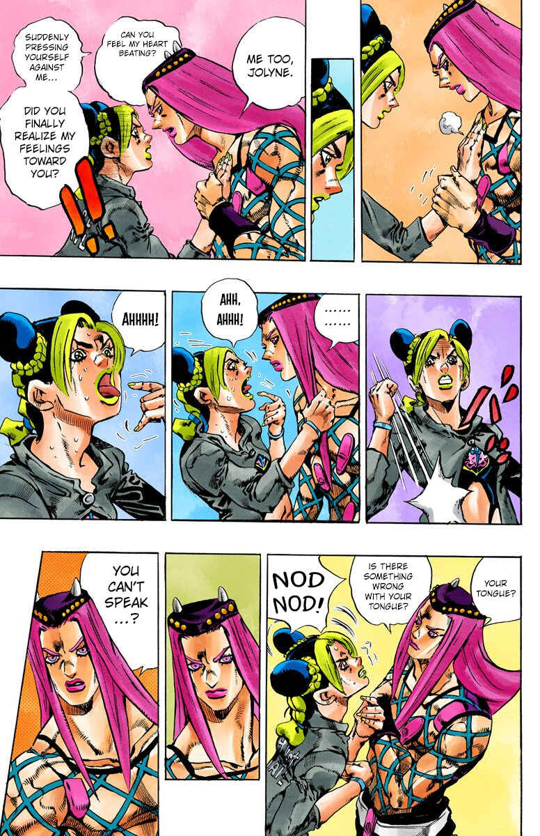 Page 14 Chapter 81 JoJos Bizarre Adventure, Part 6: Stone Ocean (Official Colored)