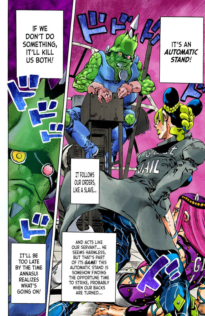 Page 17 Chapter 81 JoJos Bizarre Adventure, Part 6: Stone Ocean (Official Colored)