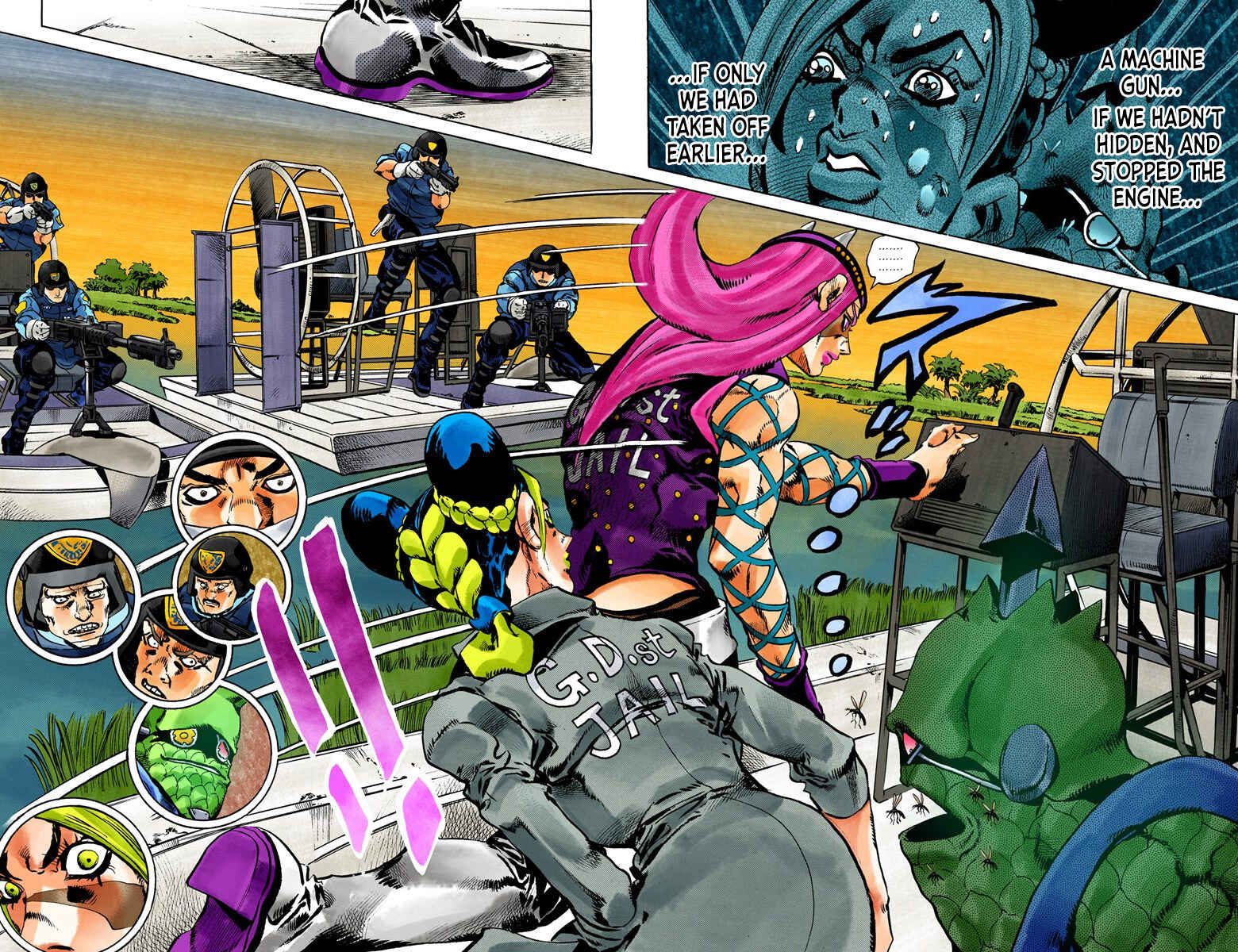Page 2 Chapter 81 JoJos Bizarre Adventure, Part 6: Stone Ocean (Official Colored)